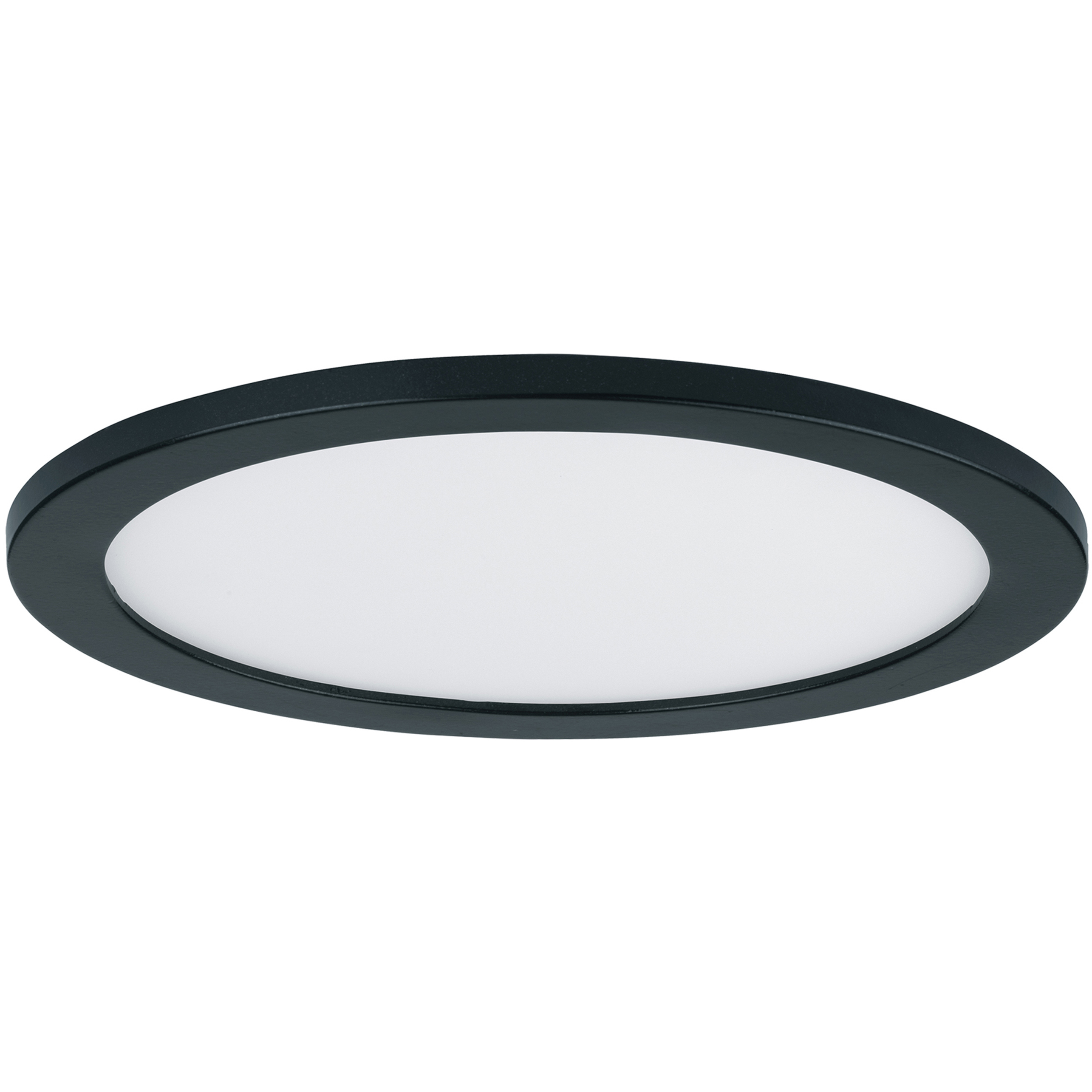 Wafer LED 15 inch Black Flush Mount Ceiling Light