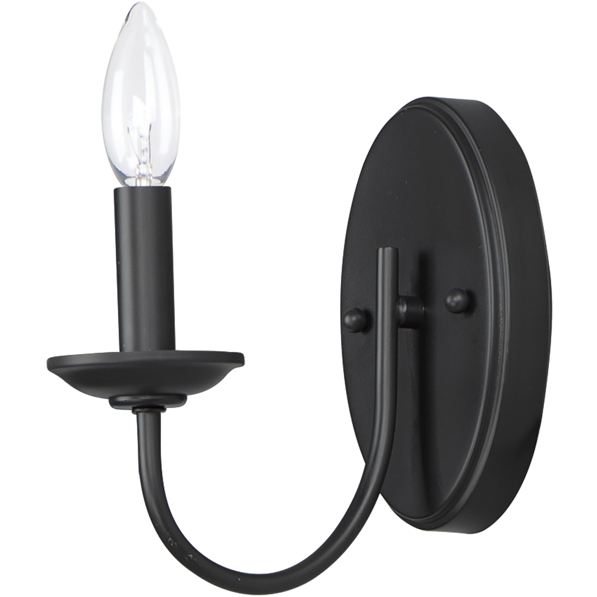 Logan 1 Light 4.5 inch Black Wall Sconce Wall Light