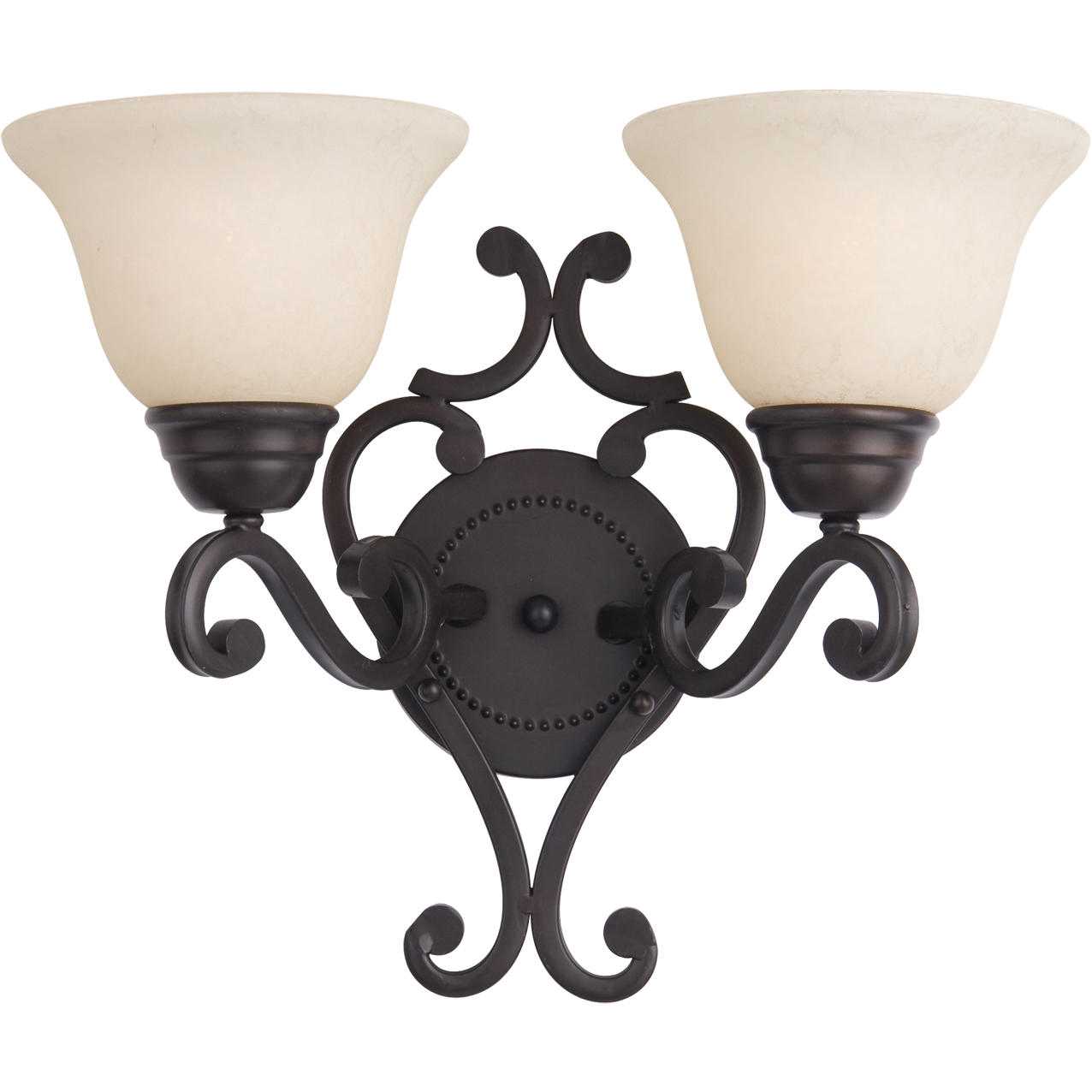 Manor 2 Light 15.5 inch Oil Rubbed Bronze Wall Sconce Wall Light