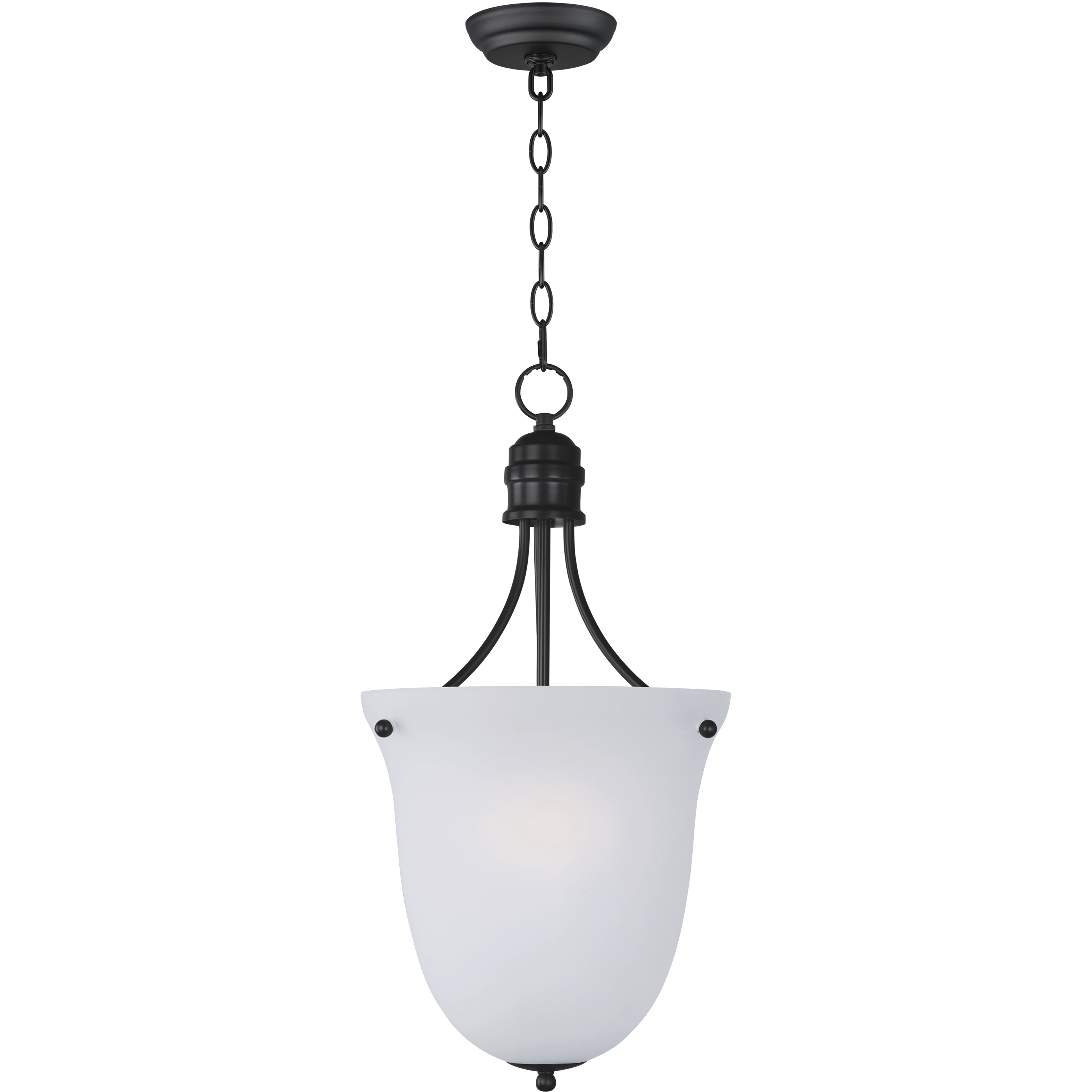 Logan 3 Light 12.75 inch Black Entry Foyer Pendant Ceiling Light