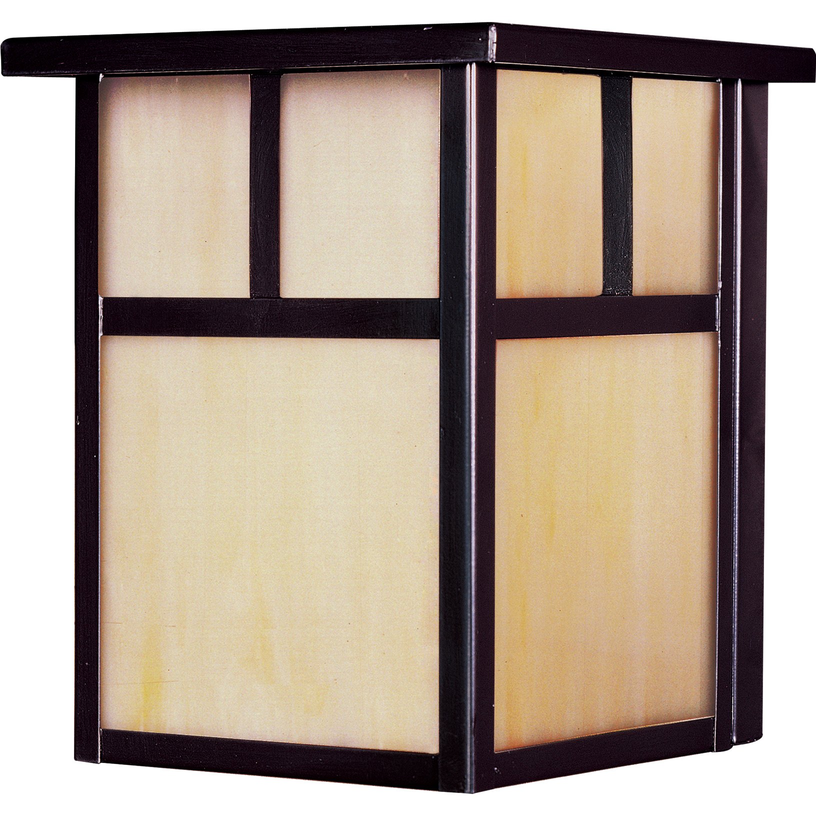 Coldwater 1 Light 7.5 inch Burnished Outdoor Wall Mount in Honey