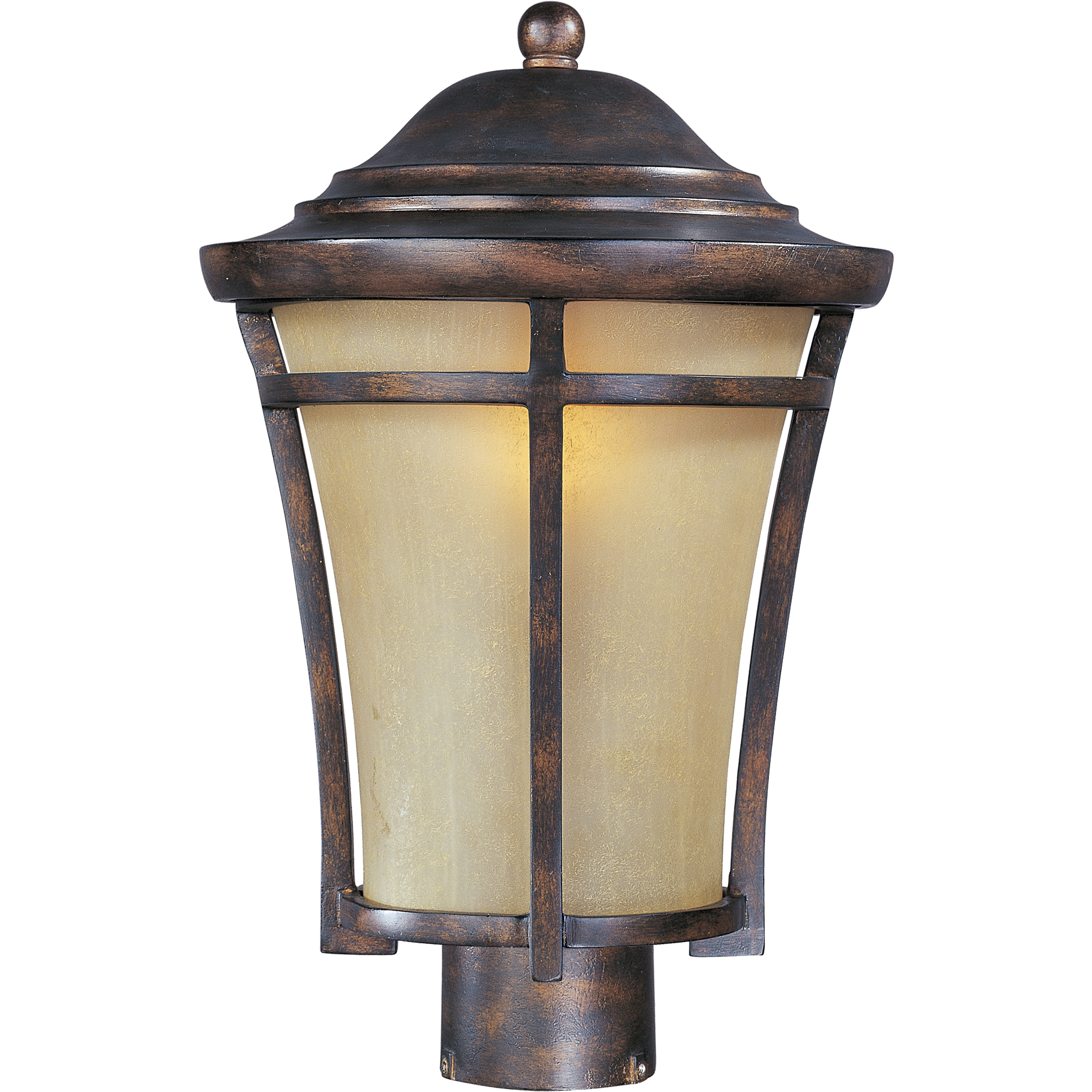 Balboa VX 1 Light 15.5 inch Copper Oxide Outdoor Pole/Post Mount